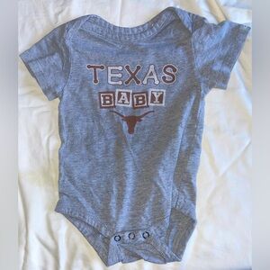 Garb, Inc. Texas Longhorns 6-12 months onesie